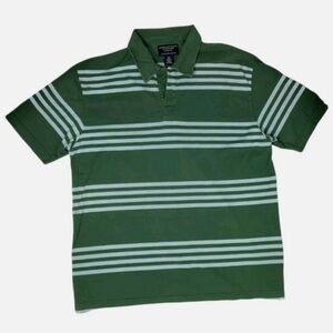 Vintage American Eagle Striped Polo Shirt men’s sz med